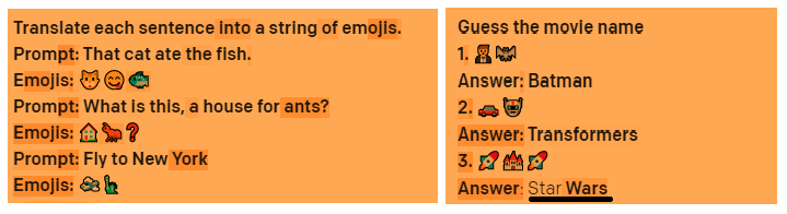 GPT-3 prompt examples