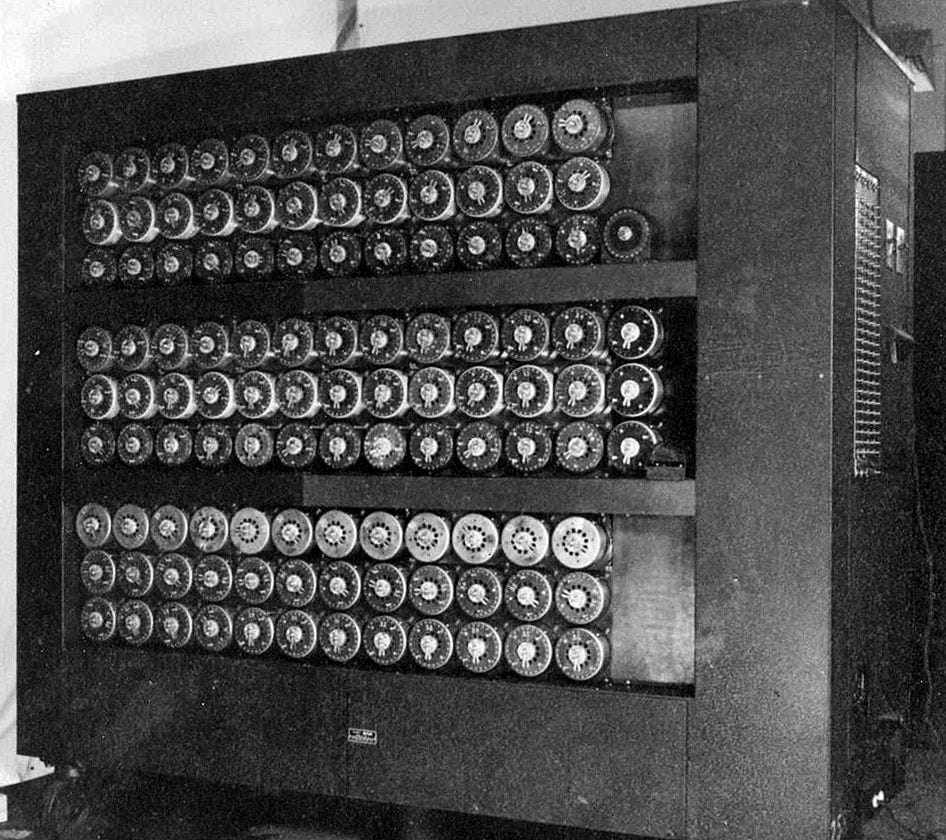 The Bombe Machine at Bletchley Park